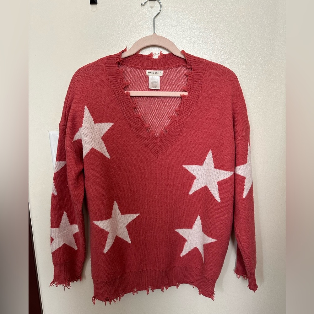 Pink Main Strip Sweater